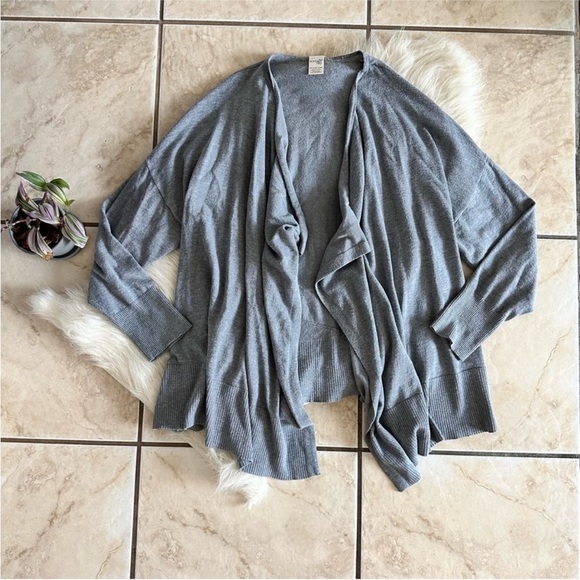 Terra & Sky Sweaters - Terra & Sky Draped Cardigan